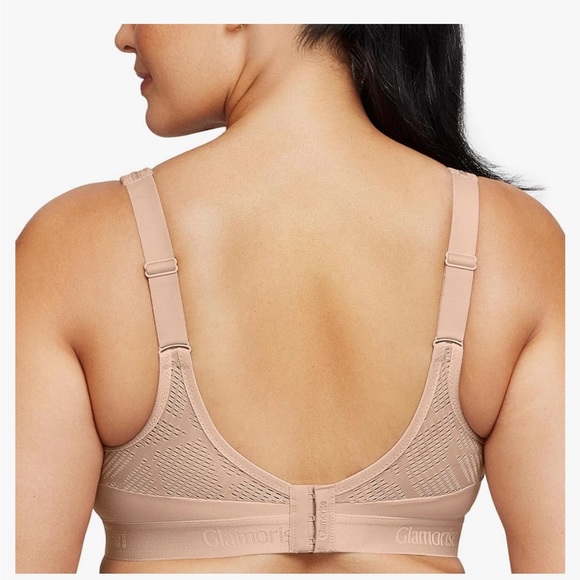 Glamorize women’s plus size No-sweat sports Bra wire free size 40D. Like new - Picture 5 of 10